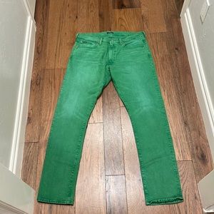 Vintage Polo Green Jeans 36x34